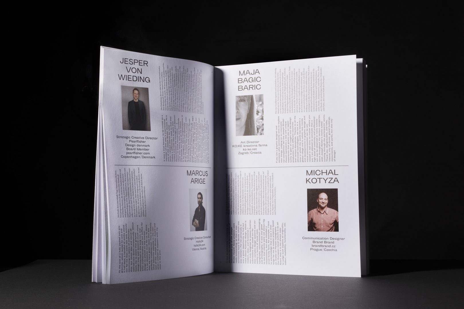 Joseph Binder Award Katalog 2016 Buch Design